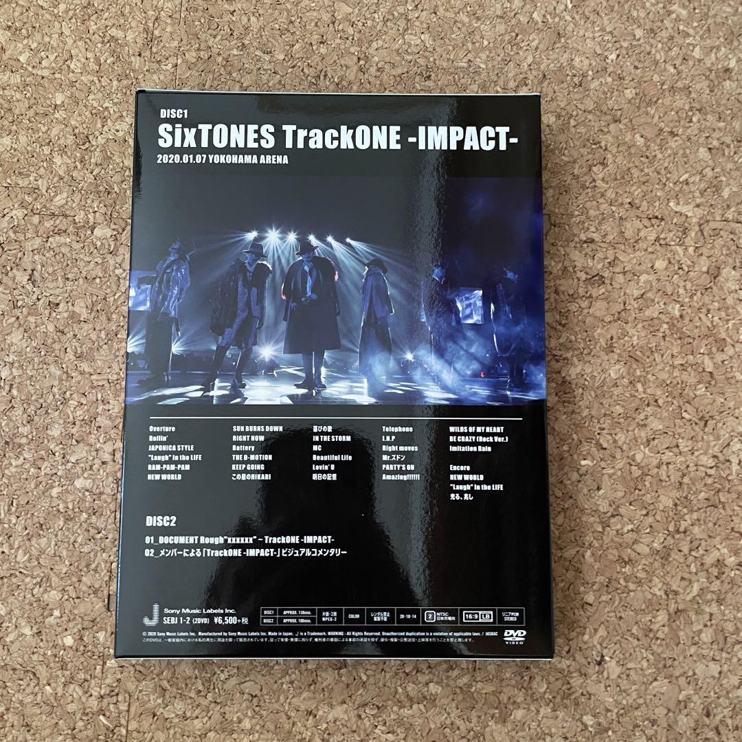 SixTONES TONE TRACK IMPACT DVD 未開封 SixTONES TONE TRACK IMPACT 初回盤 DVD - メルカリ