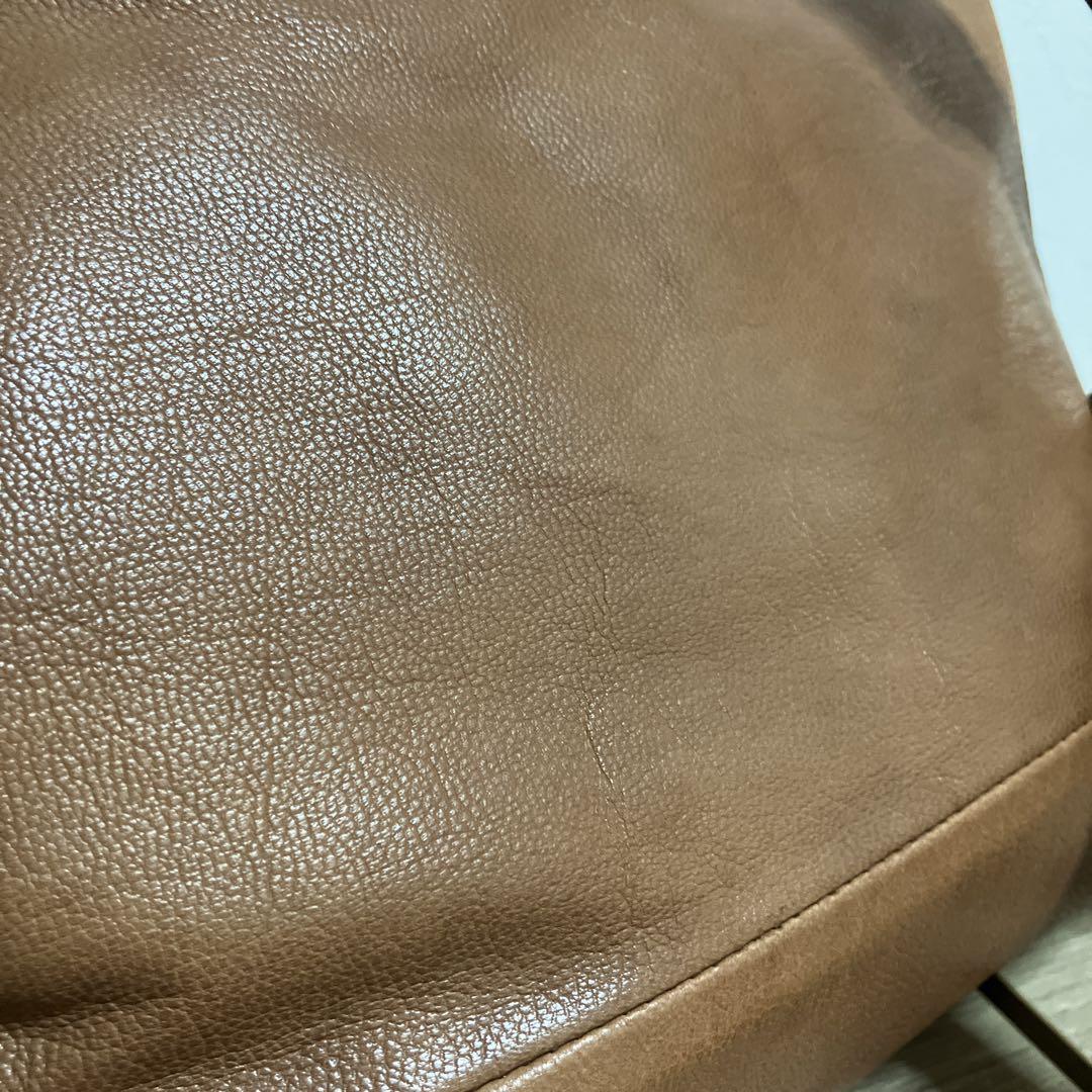 genten ゲンテン ゴートヌメ リュックサック 未使用 画像14