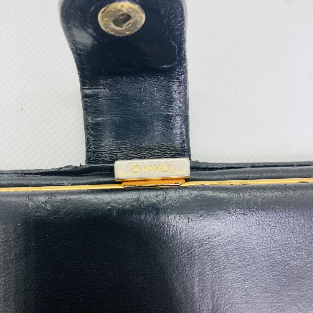 CHANEL シャネル キャビアスキン 長財布 黒 ウォレット 財布 189