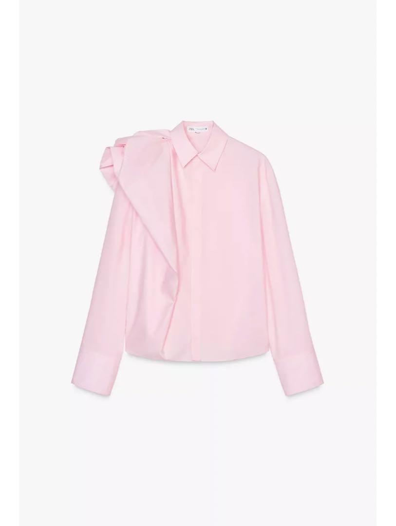 zara ポプリンシャツ　M