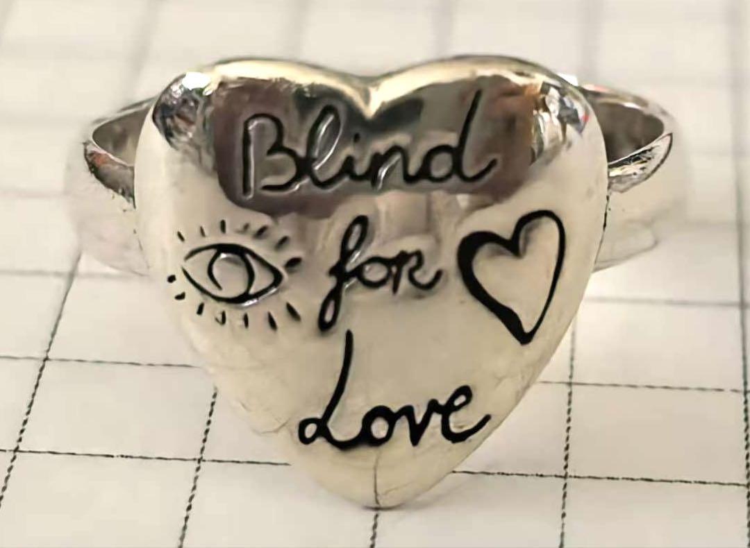 大人気❣️GUCCI ハート指輪　リング　Blind for Love #11