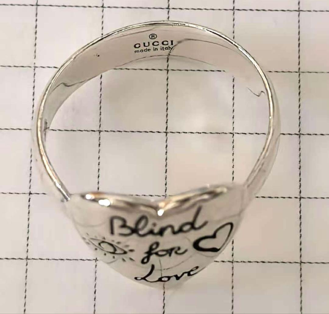 大人気❣️GUCCI ハート指輪　リング　Blind for Love #11