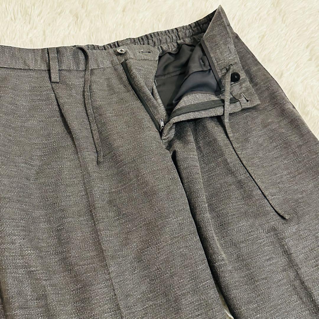 極美品 XL(42) マッキントッシュ フレックスジャージー リネン混 スーツ