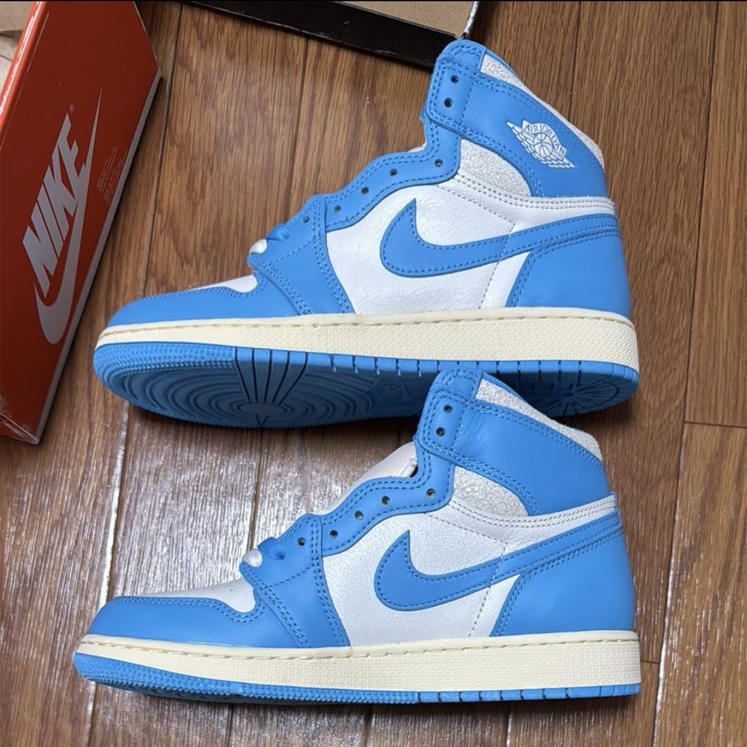 エアジョーダン1 High OG GS UNC Reimagined