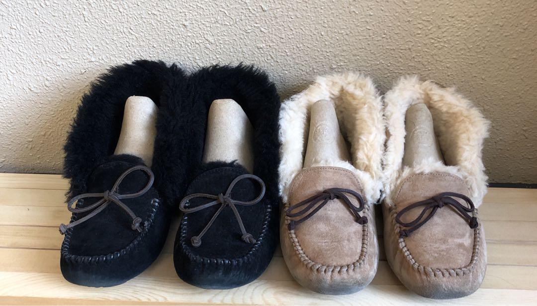 きのぴ　　アグUGG モカシンブーツ　アレーナ　2足セット