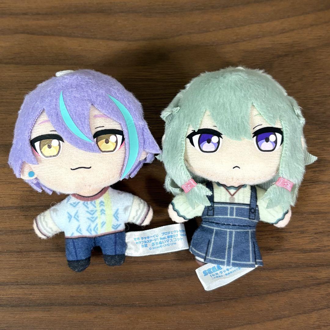 一番くじ 　＆　セガラッキーくじ　ネコネコ　セット　クッション＆ぬいぐるみぃ セガ ラッキーくじオンライン「TVアニメ『ゴールデンカムイ