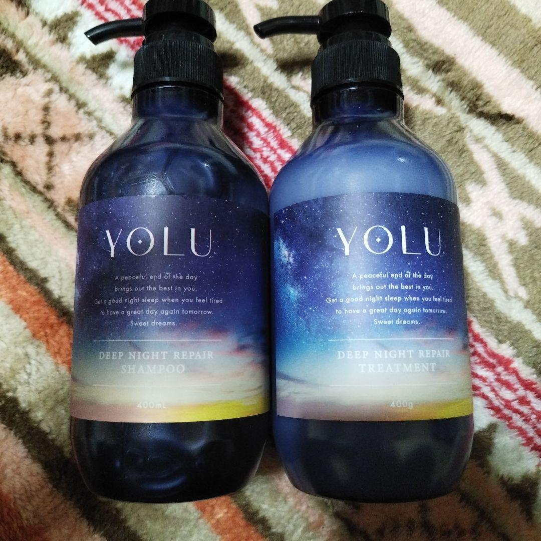 YOLU ディープナイトリペアシャンプー・トリートメントセット 200ml