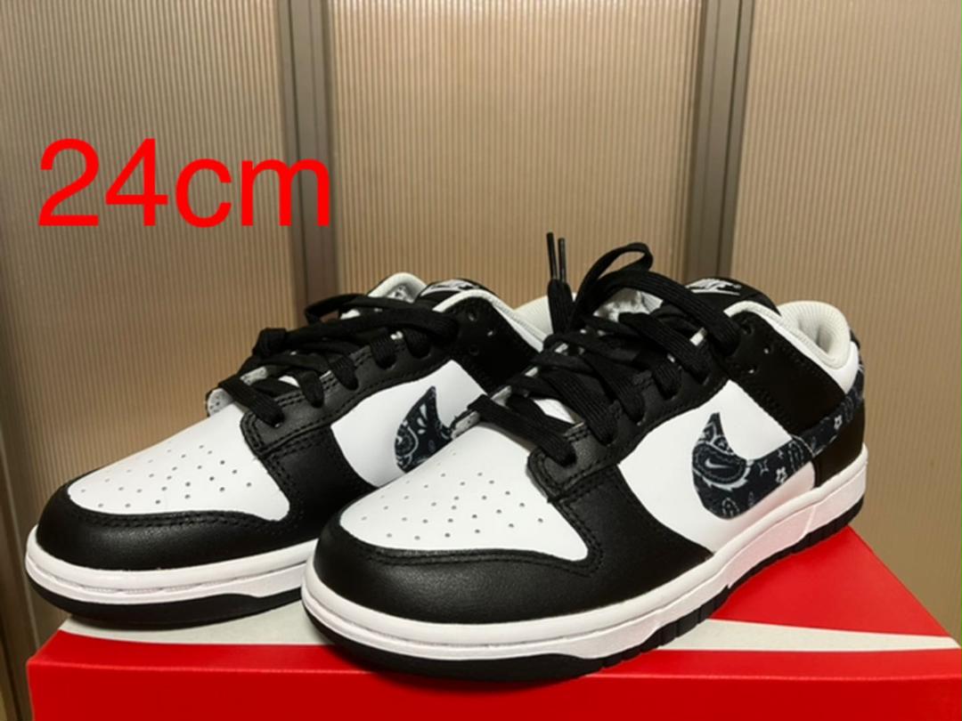 Dunk Low Paisley Pack black white panda Dunk Low Paisley Pack black white panda