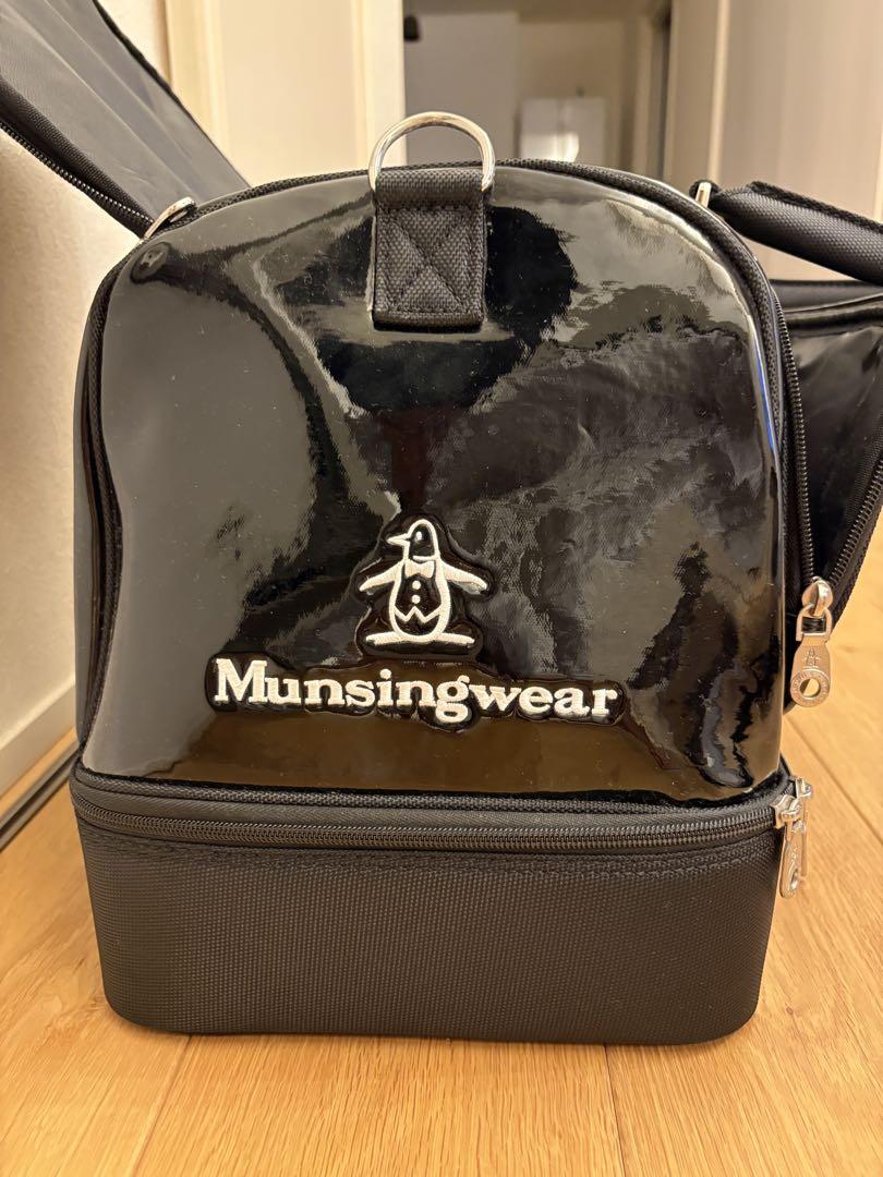値下実施‼︎ 美品　Munsingwear ボストンバッグ 黒