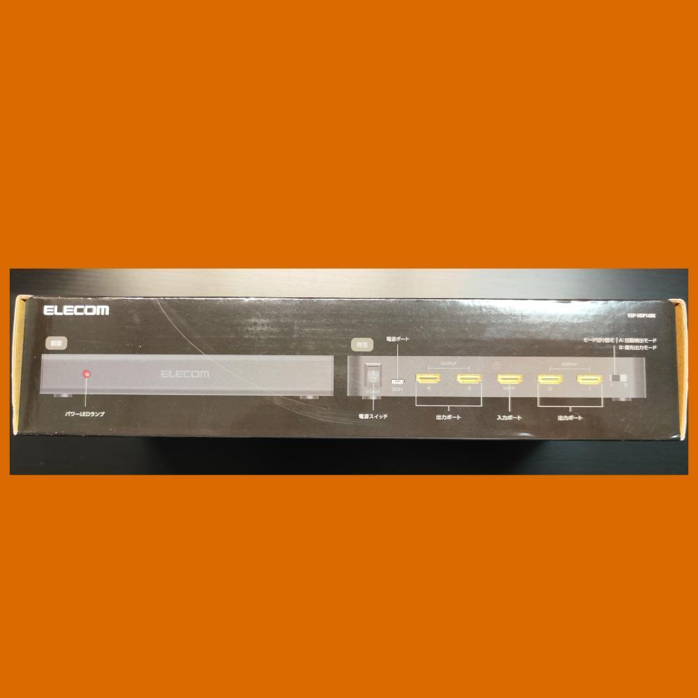 【未使用】ELECOM HDMI分配器 VSP-HDP148K