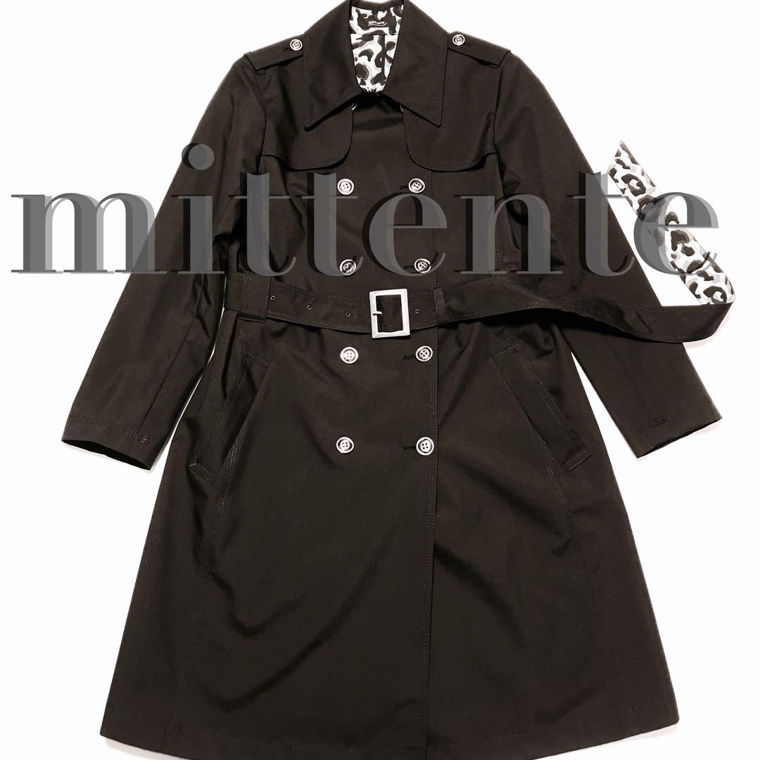 ✨美品✨mittente ミッテンテ ダブルブレスト トレンチコート ベルト付