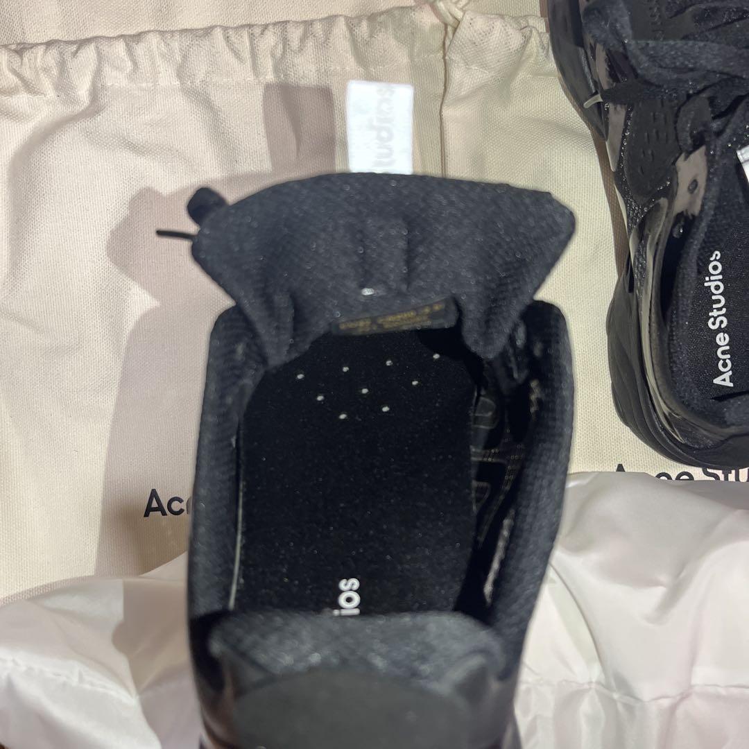 Acne Studios メッシュスニーカー BD0094 27cm ブラック - メルカリ