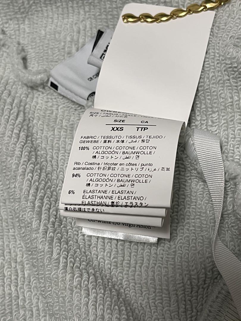 Off-White フード付きZIPパーカー