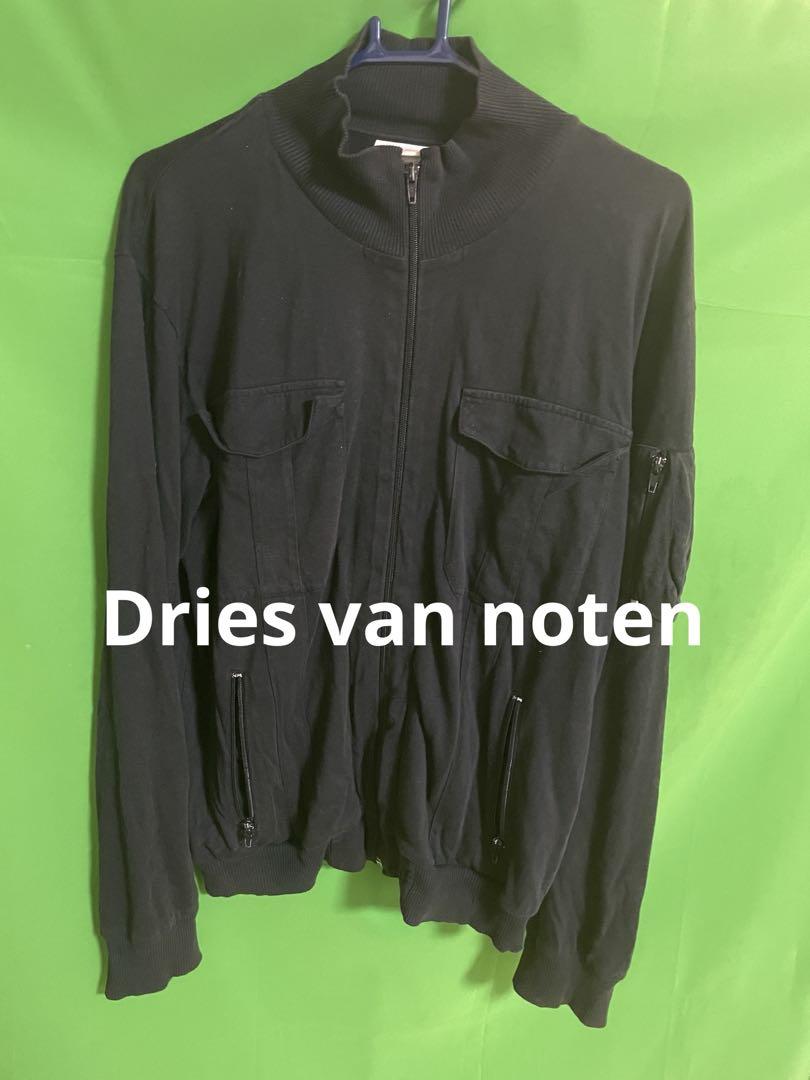 Dries van noten ブラックジャージ