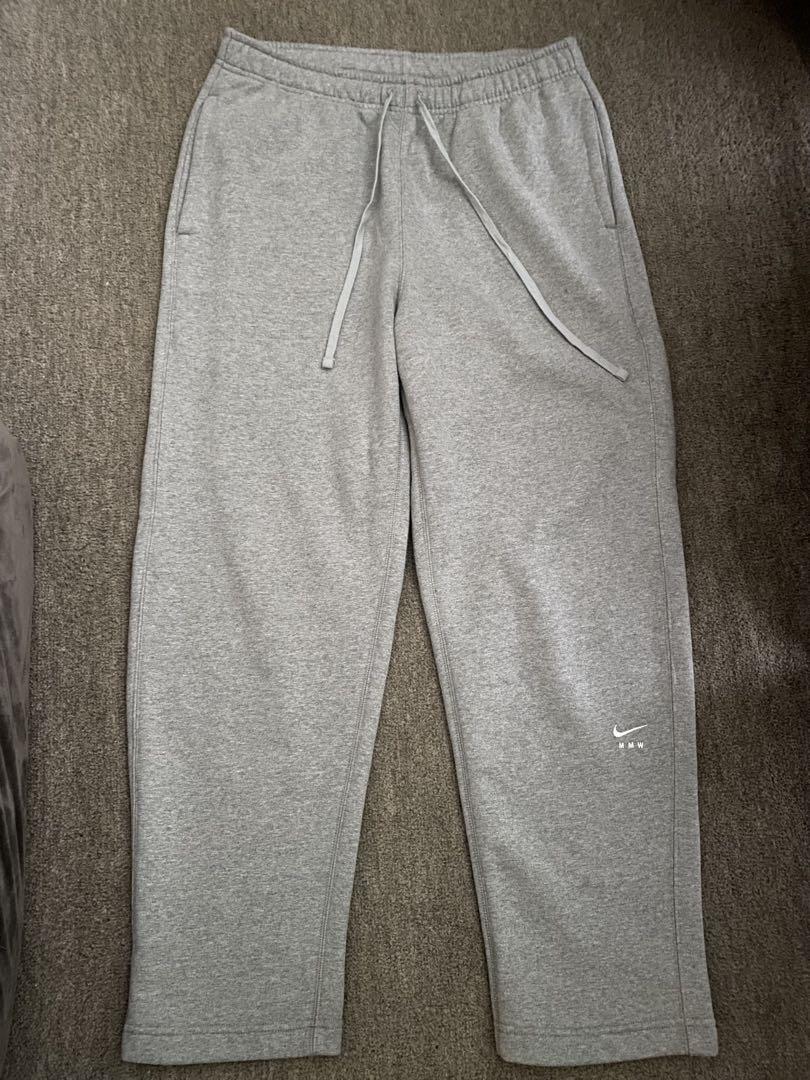 専用 NIKE MMW フリースパンツ スウェットパンツ グレー 黒