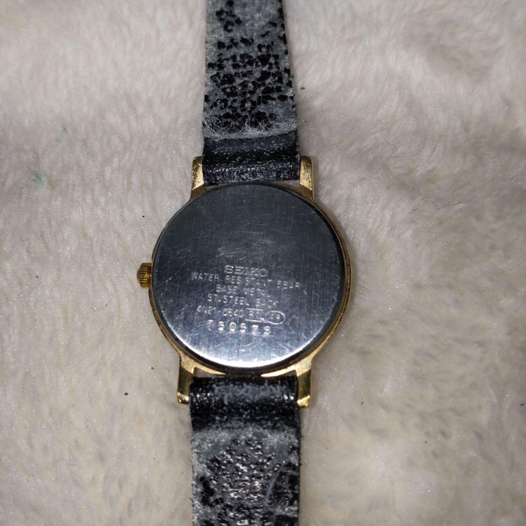 SEIKO SPIRIT ゴールド文字盤 時計 - メルカリ