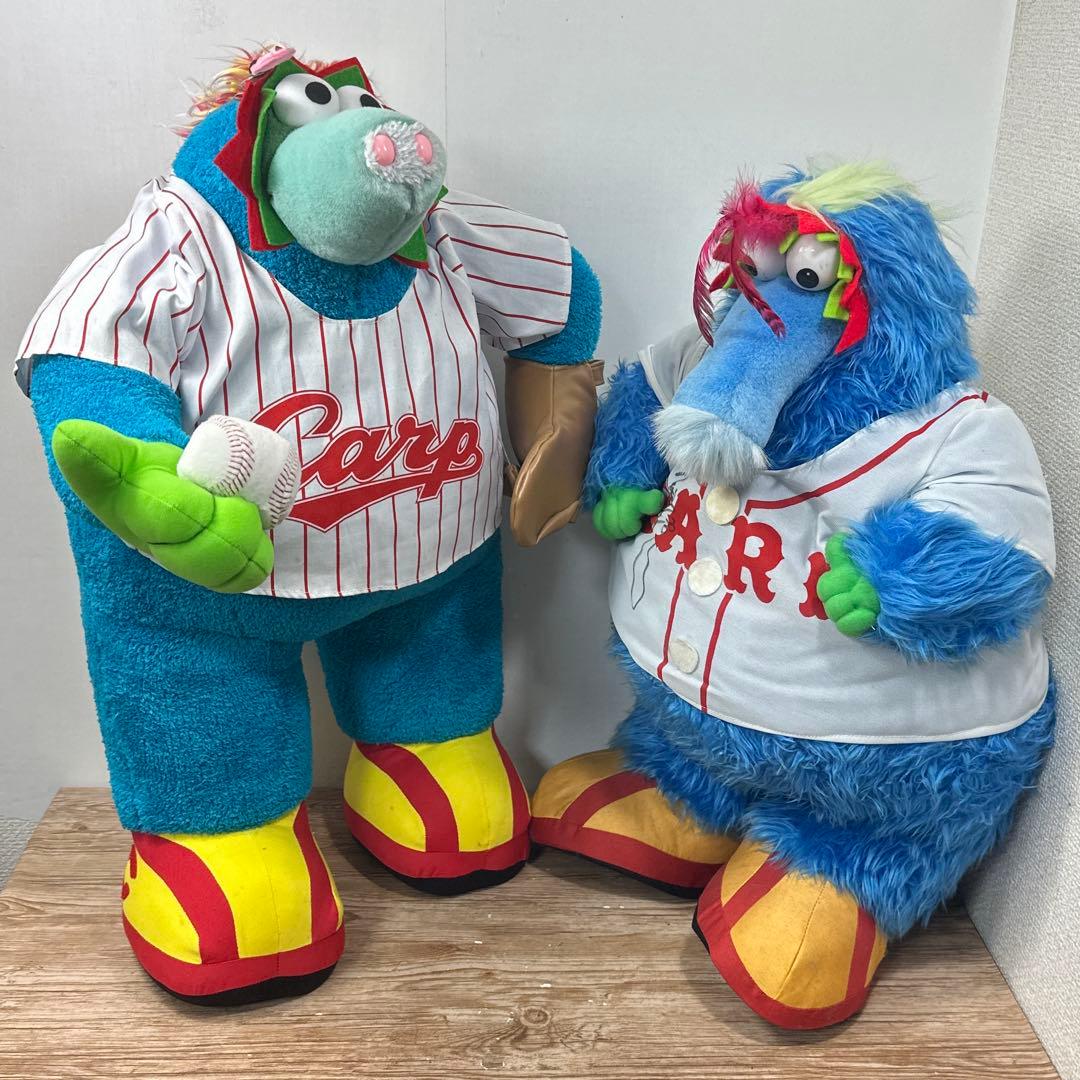 広島東洋カープ スライリー ビジター特大ぬいぐるみ2点SET