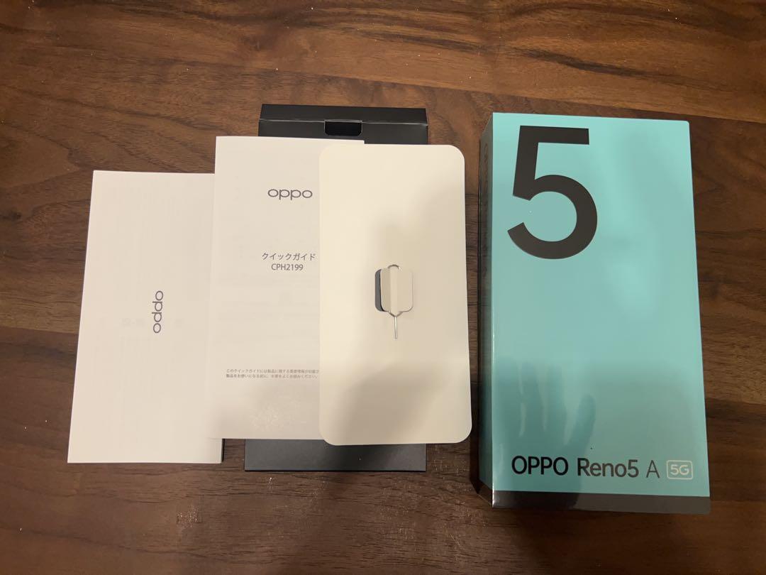 OPPO Reno5 A 5G 本体（箱あり）おまけ付き