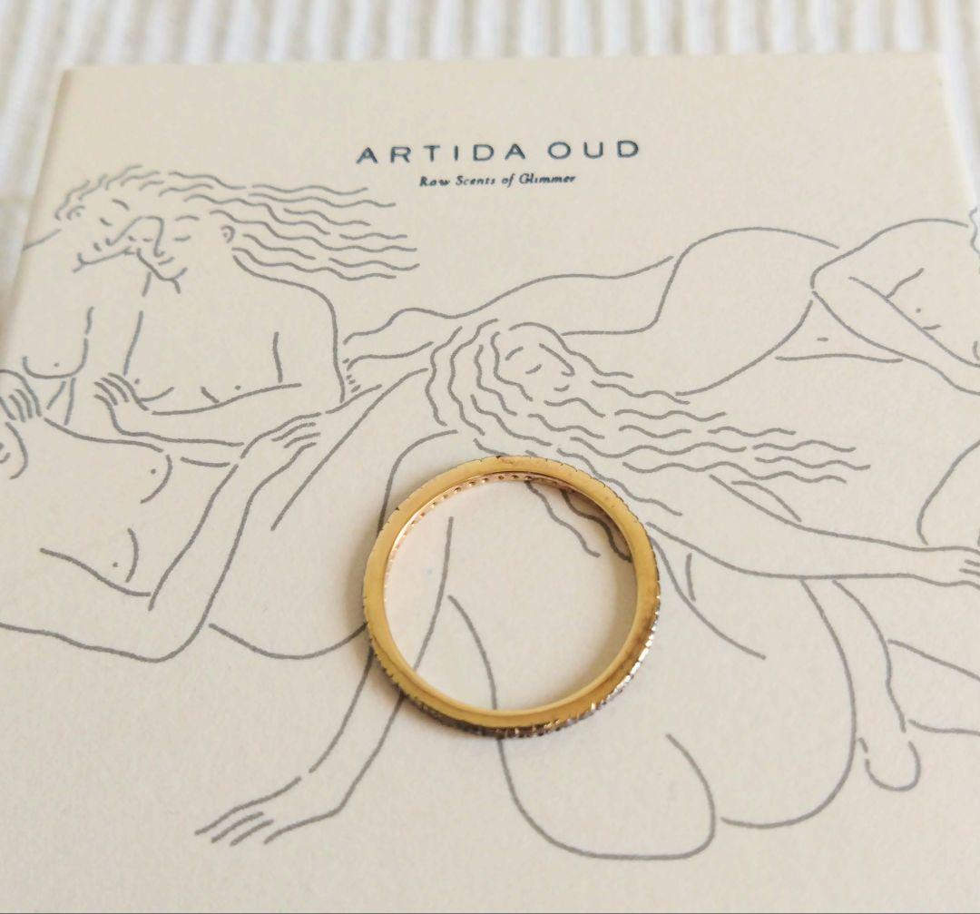 ARTIDA OUD フルエタニティダイヤモンドリング 15号 パヴェダイヤ 画像5