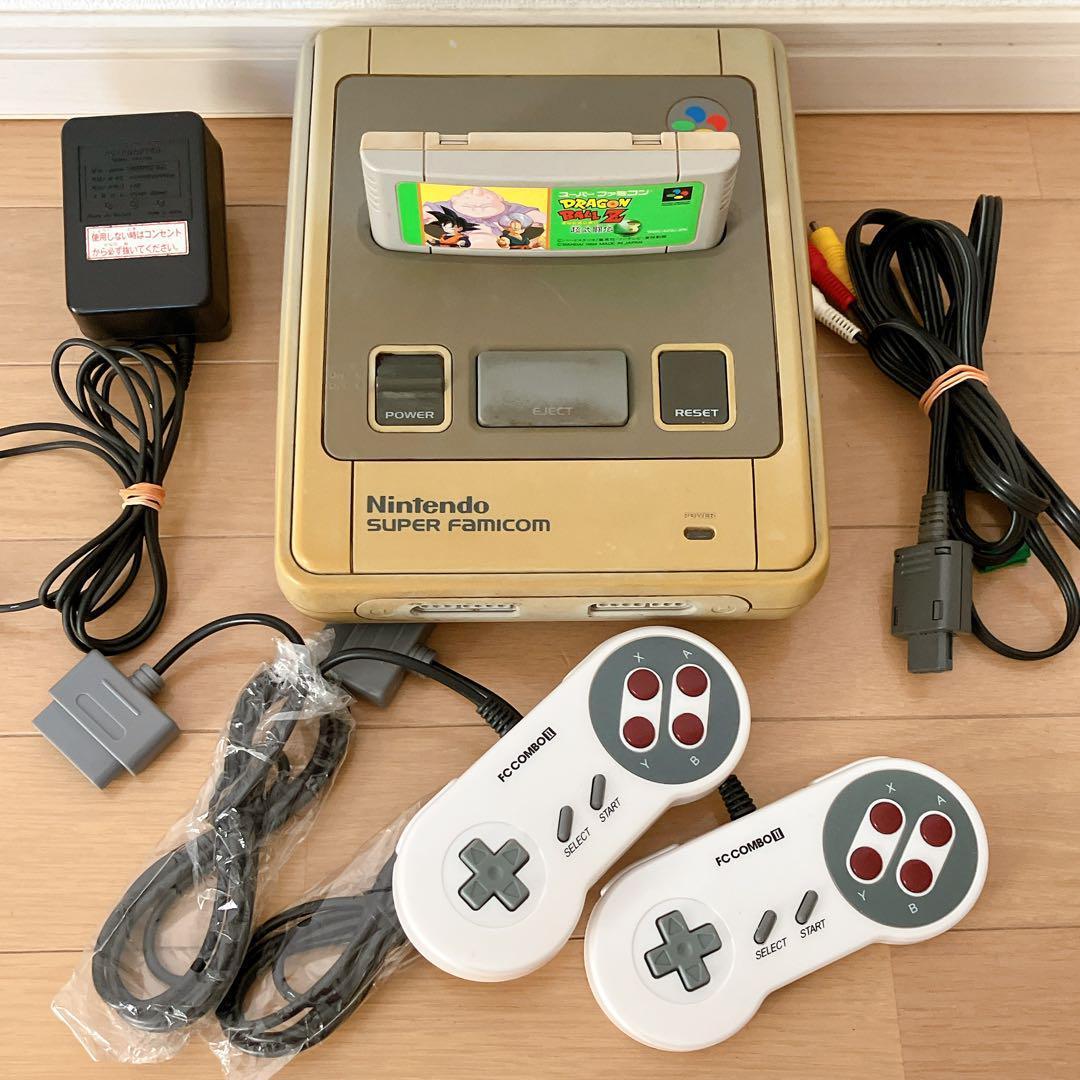 動作確認済み★ ニンテンドー　スーパーファミコン　本体 スーパーファミコン - 【動作確認済】スーパーファミコン本体の