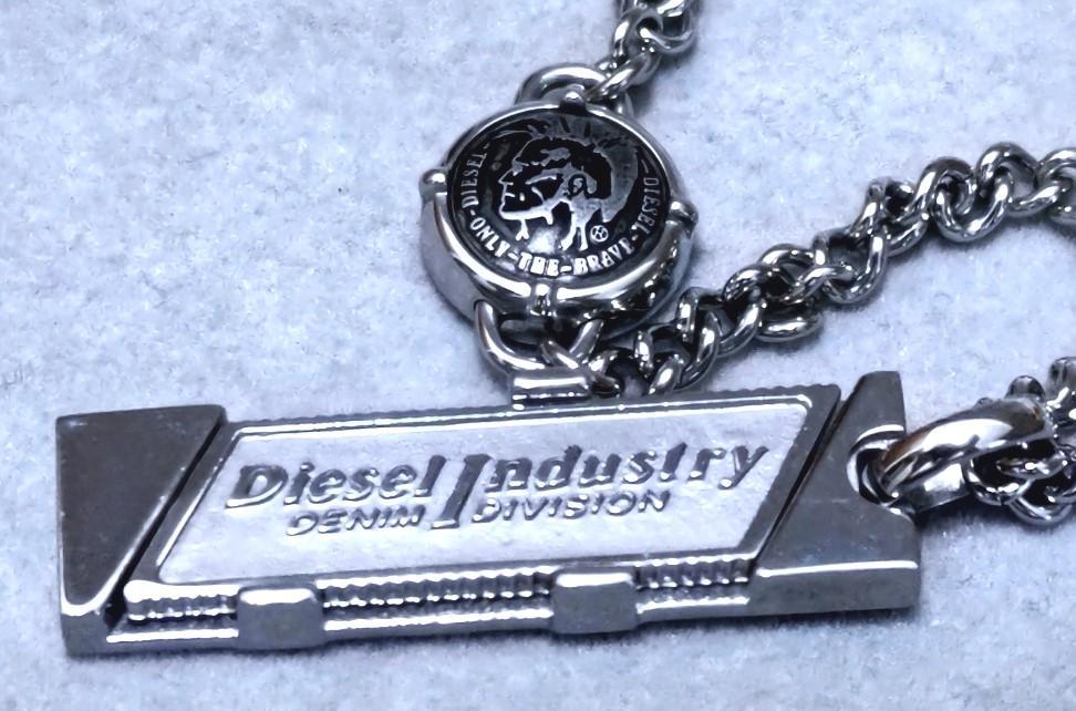 DIESEL ディーゼル　ネックレス　保存袋、箱付き　41168
