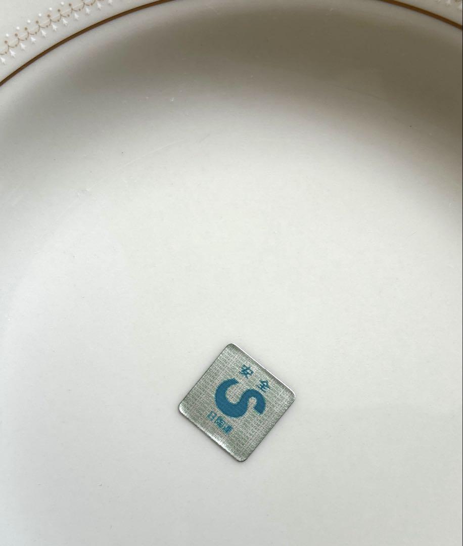 Noritake アイボリーチャイナ レース柄 スープ皿　月桂樹　6枚