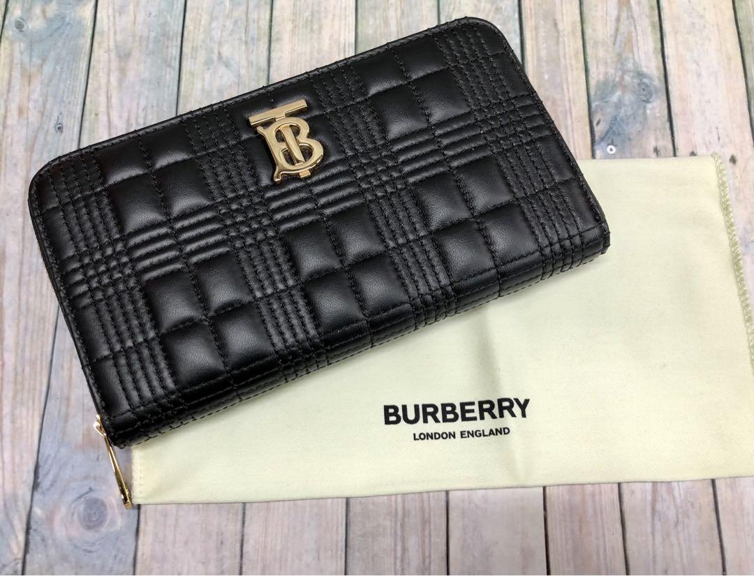 最大15%OFFクーポン BURBERRY バーバリー LOLA ローラ キルティング 長財布 5633 小物