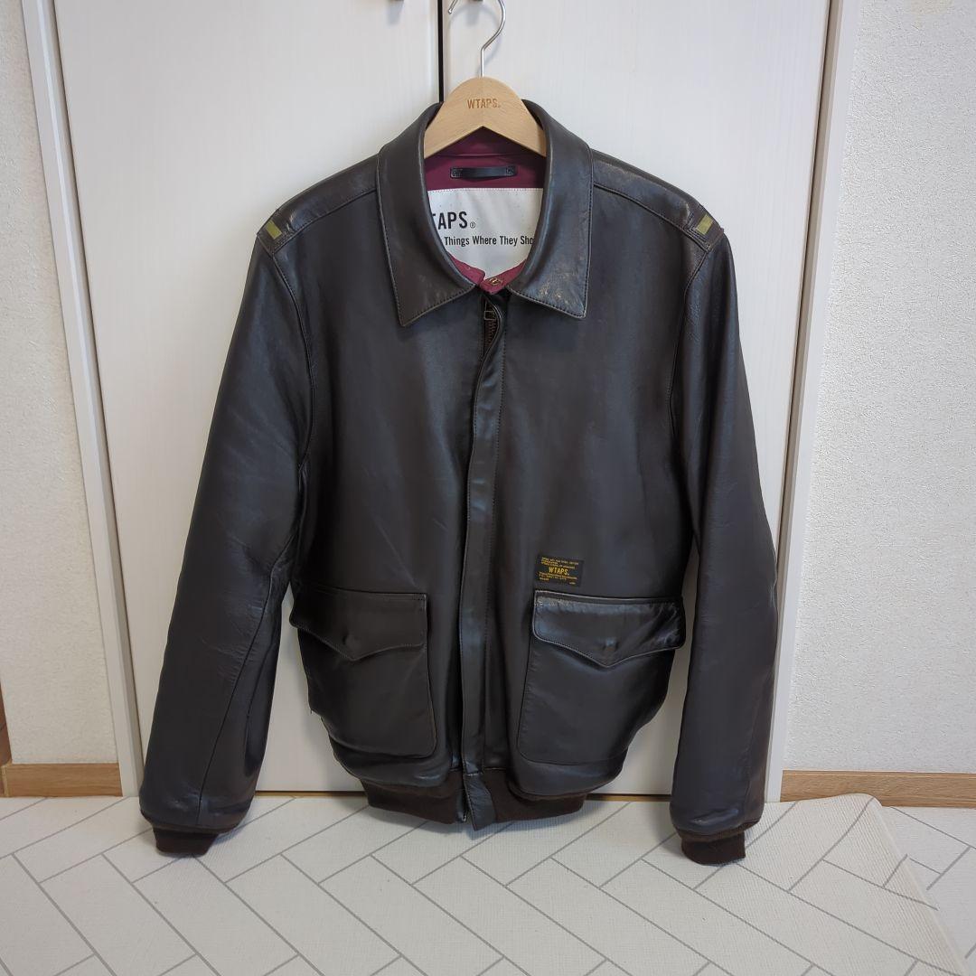 wtaps A-2 レザージャケット 16aw wtaps A-2 レザージャケット 16aw