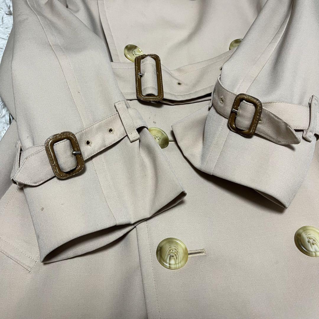 希少 Burberrys BURELLA ヴィンテージ トレンチコート ベージュ