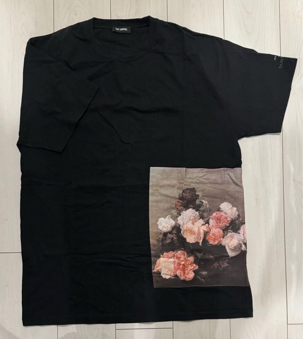 RAF SIMONS ラフシモンズ new order 権力の美学 Tシャツ 黒