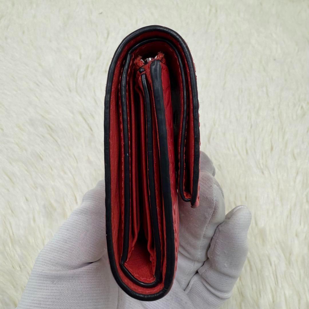 ✨美品✨ロエベ 三つ折り財布 リピートアナグラム ピンク