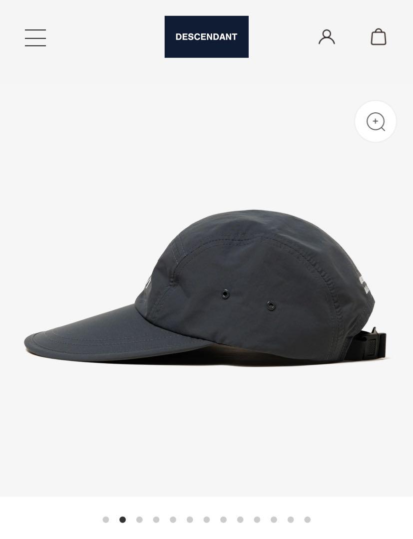 帽子 DESCENDANT PORT 5PANEL CAP GRAY