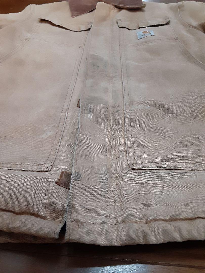 Carhartt ベージュ キルティングジャケット