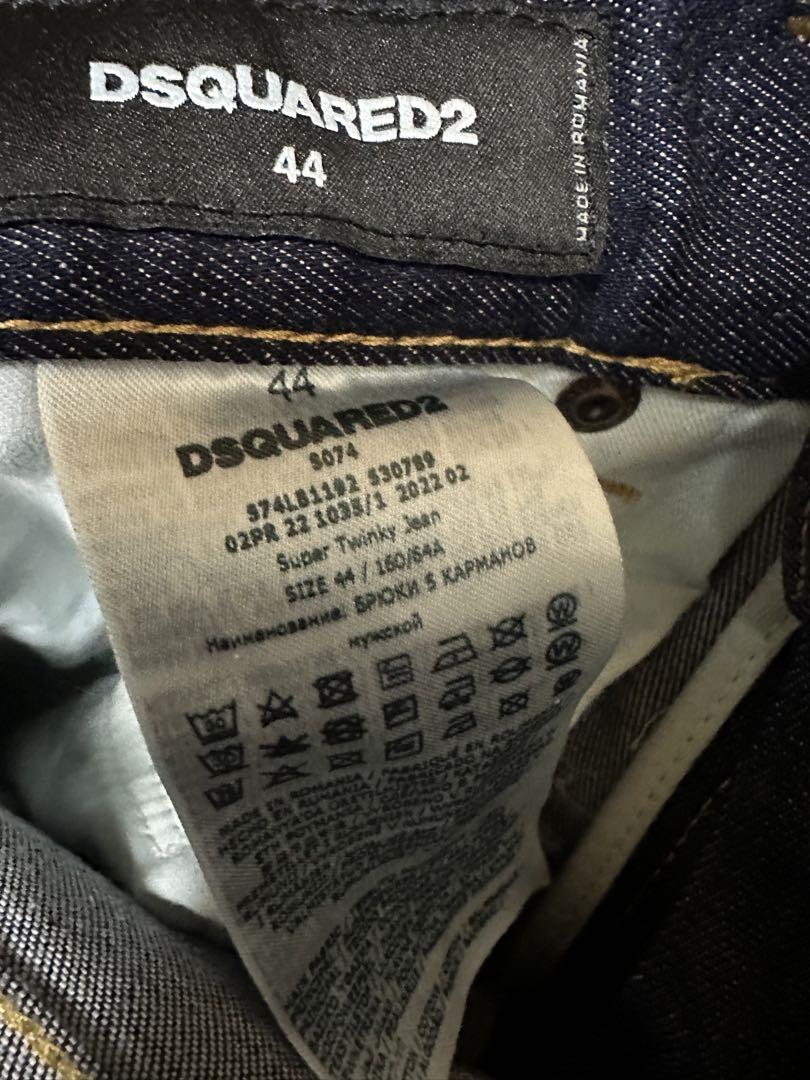 新品DSQUARED スーパーツインキー　44 定価107800円