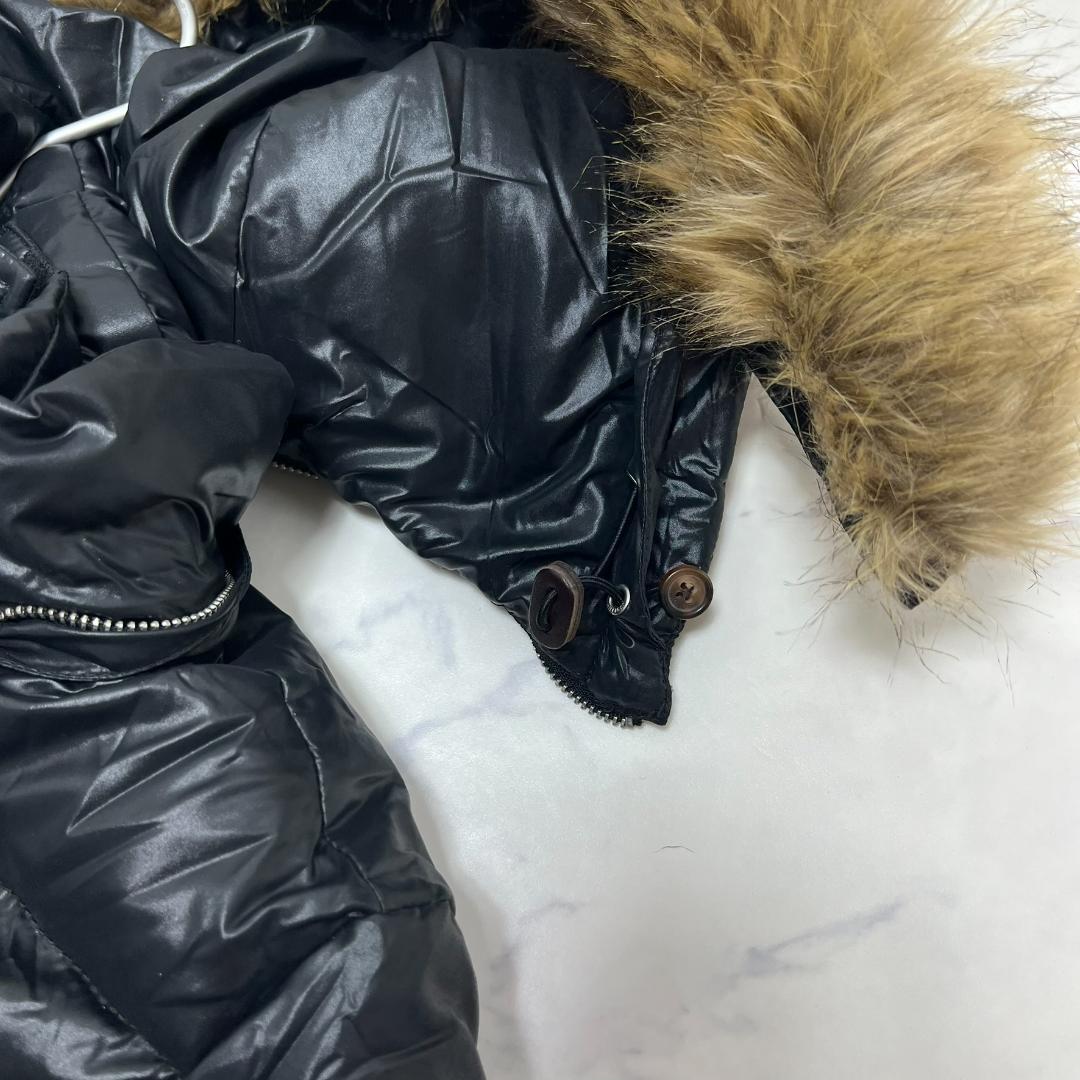 極美品 トミーヒルフィガー ダウンコート リアルファー 3way B1325