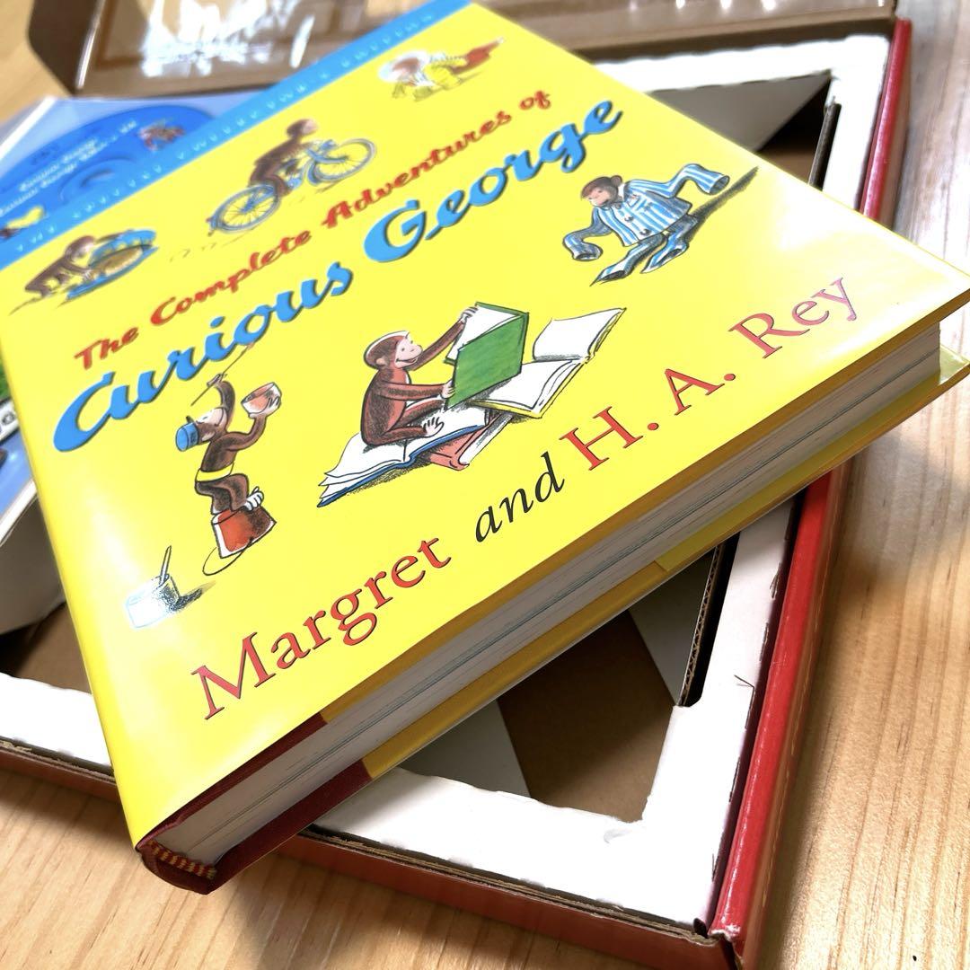 【メール便送料無料対応可】 おさるのジョージ CD付き 洋書 洋書