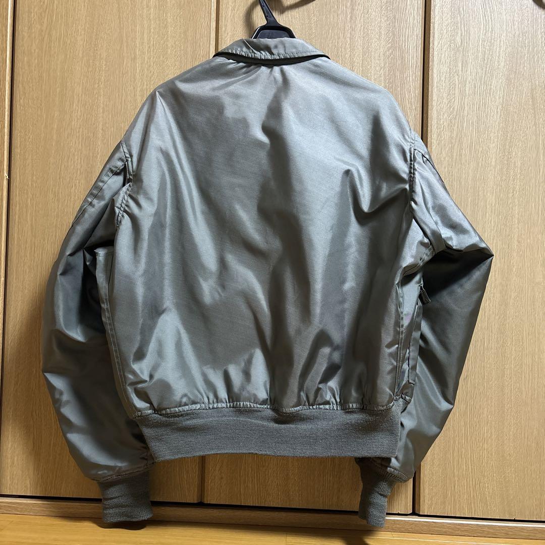 【米軍実物 88年 alpha CWU-36/P フライトジャケット M】 美品 M ALPHA CWU-36/P 米軍実物 フライトジャケット アルファ
