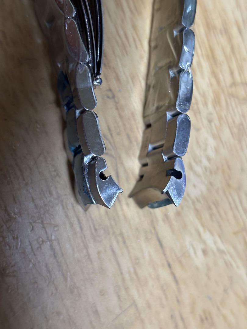 20mm ステンレス無垢　3連ブレス未使用
