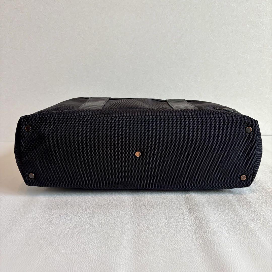 【極美品】【ポーター】ステージ2WAY ビジネスバッグ ブリーフケース 黒