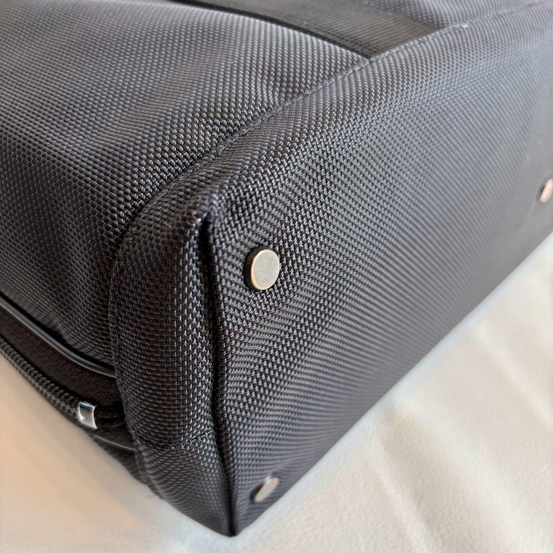 【極美品】【ポーター】ステージ2WAY ビジネスバッグ ブリーフケース 黒