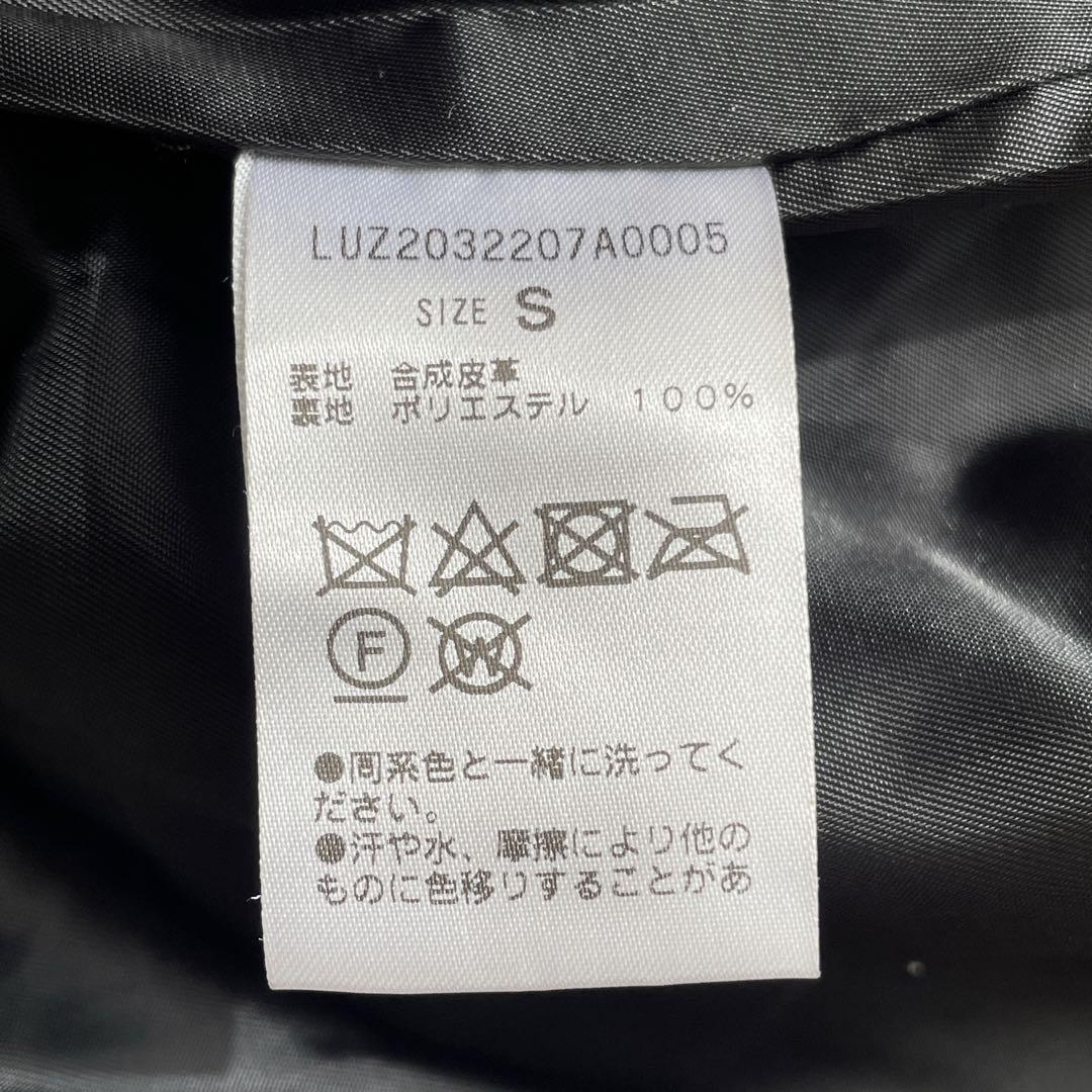Lui’s 23AW フェイクレザースタンドブルゾン ジャケット フェイクレザー