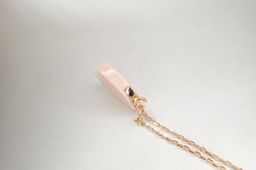 19/美品 アーカー K18PG ティラン さくら サクラ 桜 ネックレス