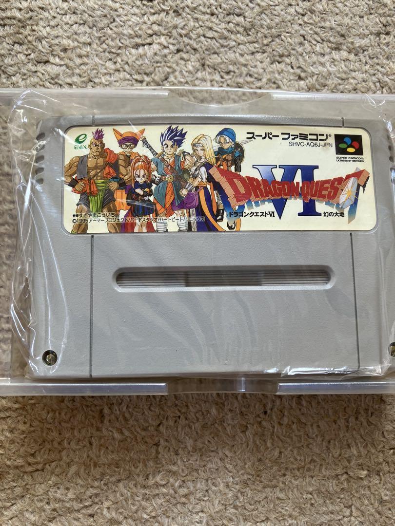 中古美品☆ドラゴンクエストVI 幻の大地 スーパーファミコン