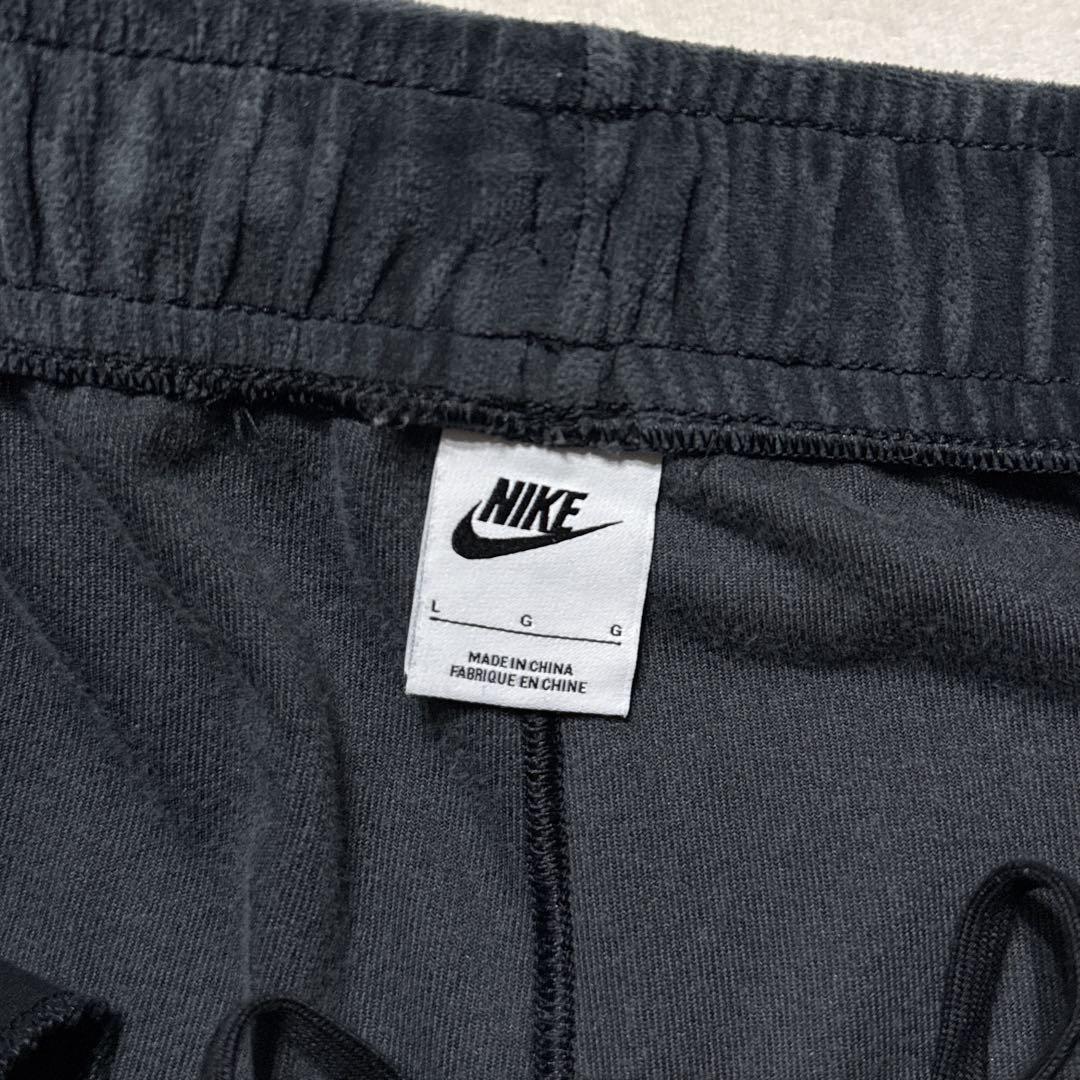 NIKE ナイキ ベロアセットアップ ブラック