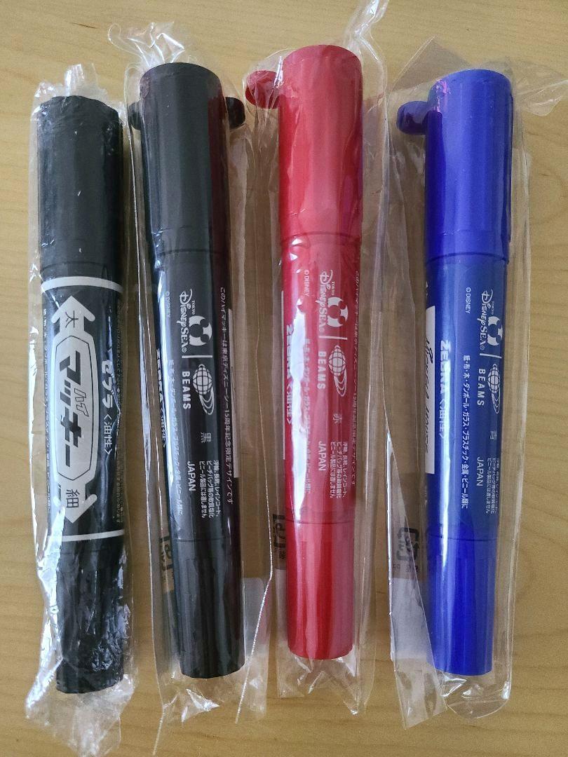 【新品未使用】ディズニーシー BEAMS マッキー 4本セット