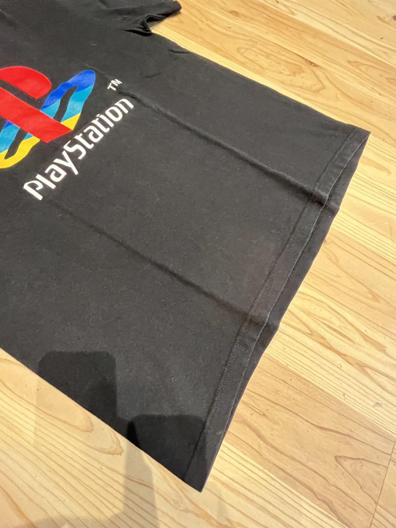 90s vintage PlayStation ロゴ Tシャツ 半袖 XL