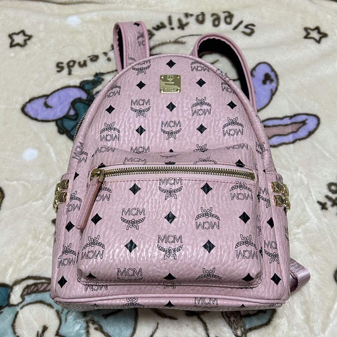 MCM リュック ピンク 画像1