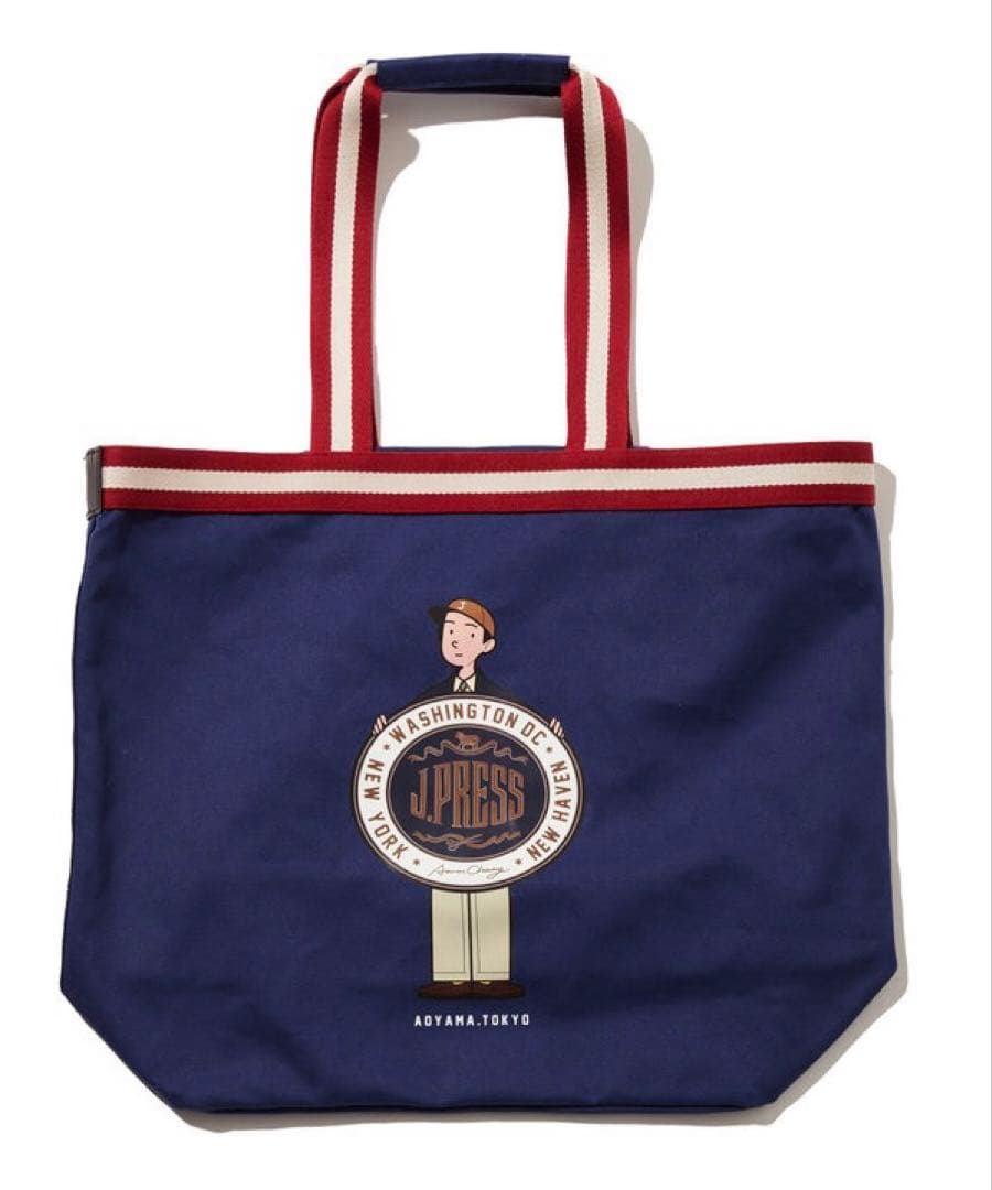 【新品未使用】【AaronChang】【UNISEX】イラスト トートバック