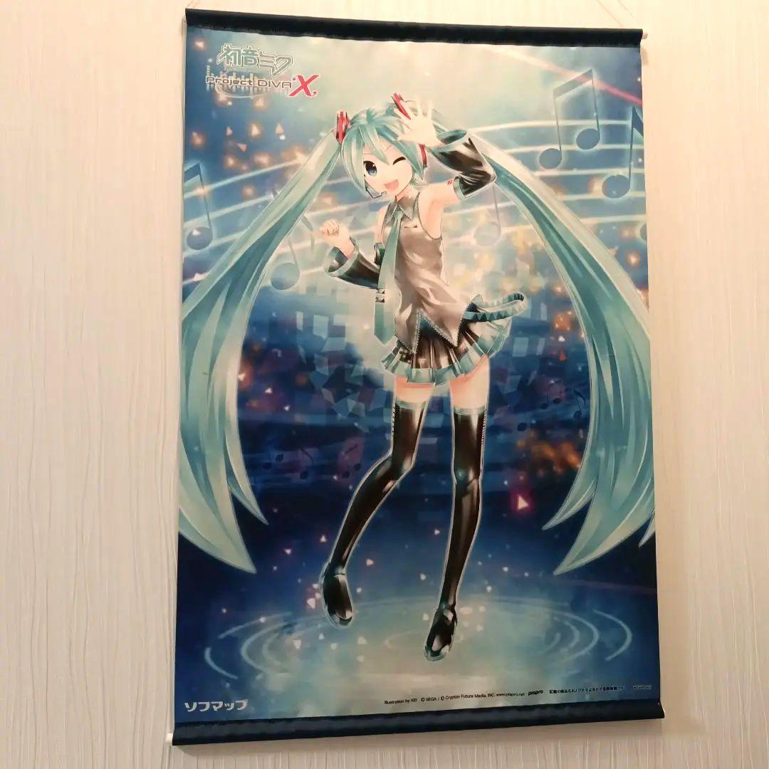 【超希少】初音ミクProjectDIVAアーケード　販促タペストリー、ポスター 人気の新作 超希少】初音ミクProjectDIVAアーケード 販促
