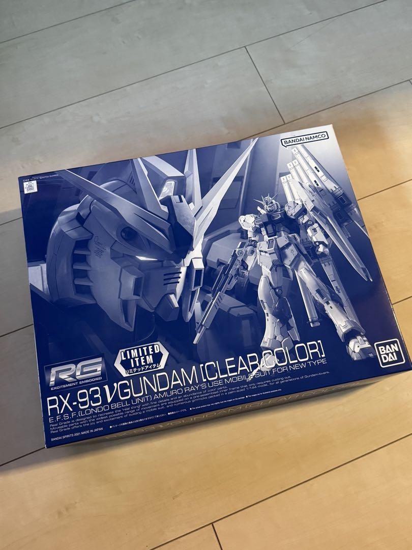 新商品紹介】「RG 1/144 RX-93ff νガンダム [クリアカラー